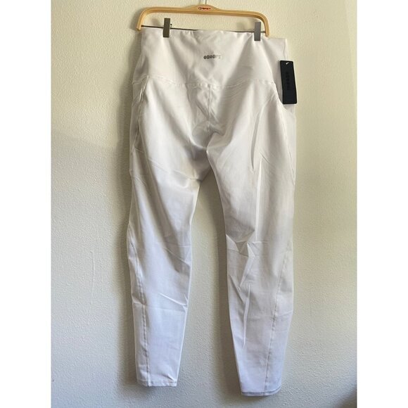 NWT Ododos White 7/8 Leggings with pockets Size 2x - Picture 10 of 10